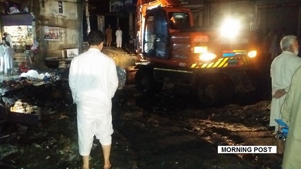 مینگورہ میں طوفانی بارش نے تباہی مچادی،گھروں میں پانی داخل،سڑکیں تالاب بن گئیں