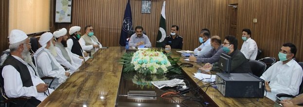 سوات، عیدالفطر اور جمعتہ الوداع کی آمد تمام تحصیلوں کے علماء کرام کیساتھ اہم بیٹھک
