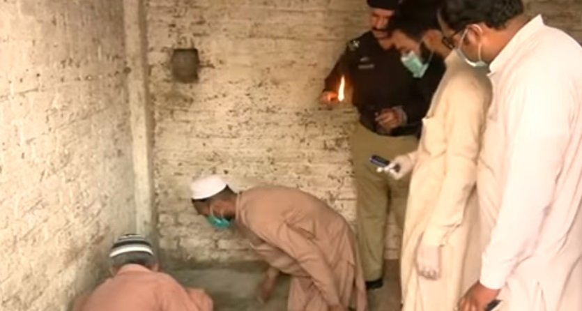 سوات چار ماہ سے لاپتہ نوجوان کی لاش دوکان میں کھدائی کے دوران مل گئی
