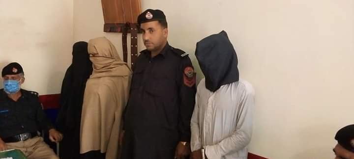 مٹہ علاقہ پیوچار میں قتل کا معمہ حل ،قاتل بیوی اور اسکا ساتھی نکلا