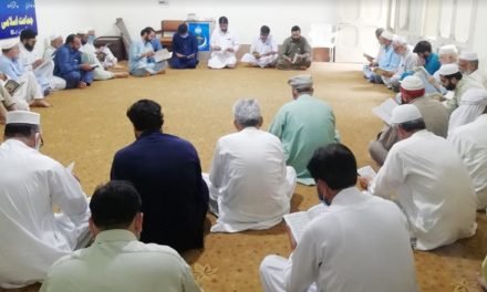 امیر جماعت سلامی پاکستان سید منور حسن کے ایصالِ ثواب کیلئے  سوات میں  دعائیہ تقریب منعقد