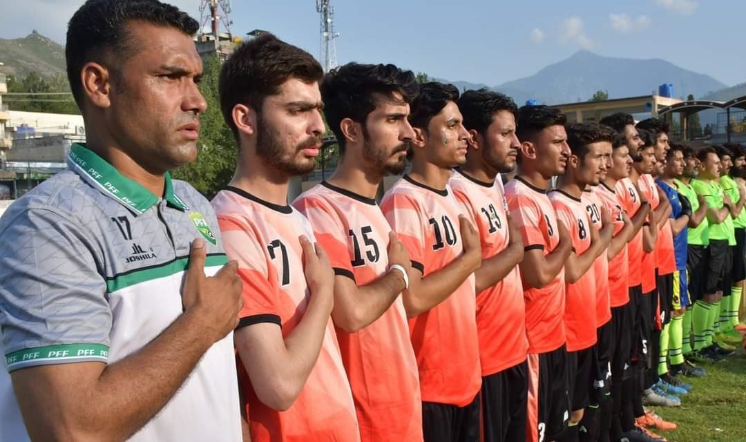 پہلا سوات یوتھ انڈر 21 خیبر پختونخوا فٹ بال ٹورنامنٹ گراسی گراونڈ 2020 کا آغاز ہوگیا