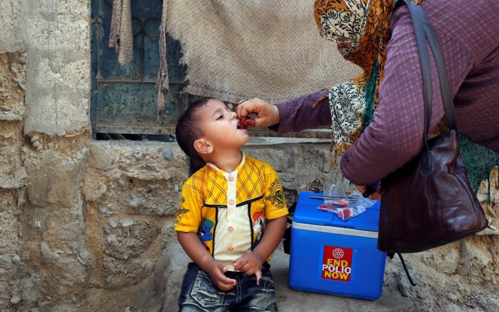 پختونخوا: 6 ماہ کے تعطل کے بعد صوبہ بھر میں آج سے انسداد پولیو مہم کا آغاز