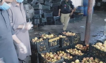 سوات ،مینگورہ میں مضر صحت آڑو کا گودھا سپلائی کرنے والی فیکٹری سیل