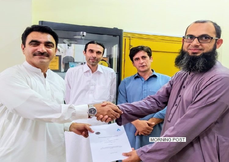 سوات یونیورسٹی اور پی پی اے ایف کے درمیان نوجوانوں کو بہتر مواقع فراہم کرنےکے لئے مفاہمتی یادداشت پر دستخط