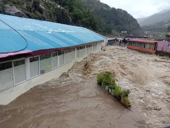 حالیہ بارشوں سے سوات میں 45 سے زائد مکانات اور ہوٹلوں کو نقصان