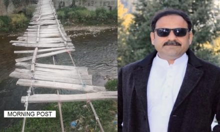 سوات،ایم پی اے فضل حکیم کے گھر کے قریب خستہ حال پل توجہ کا منتظر