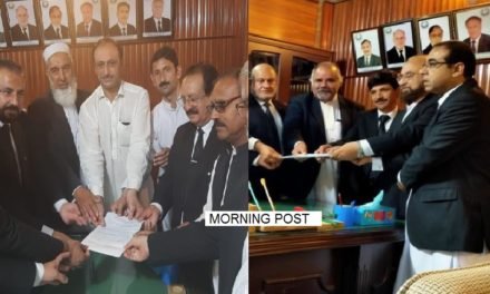 پشاور ہائی کورٹ مینگورہ بنچ بار کی صدارت کے لئے 2  مظبوط امیدوار آمنے سامنے