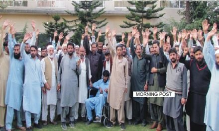 سوات،ملم جبہ کے عوام سیم سنز کمپنی کیخلاف سراپا احتجاج بن گئے