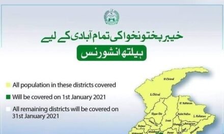 کے پی کے میں مزید ایک کروڑ40 لاکھ آبادی صحت سہولت پروگرام میں شامل