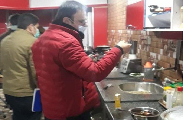 کالام میں ناقص صفائی اور غیر معیاری خوراک پر ہوٹلوں کی خلاف کاروائی