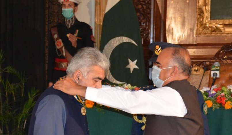 یوم پاکستان :خیبرپختونخوا،صوبے کی 10شخصیات کوصدارتی سول اعزازت سے نوازا گیا