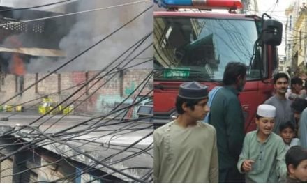 سوات : مینگورہ شہرمیں بیکری کے گودام میں آتشزدگی،لاکھوں کا نقصان