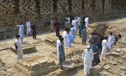 سوات،خپل کور طلبہ کا ہزاروں سال پرانے آثار قدیمہ کے تاریخی مقامات کا دورہ