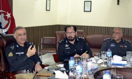 آئی جی پولیس خیبر پختون خواہ معظم جاہ انصاری کاسوات ایک روزہ دورہ