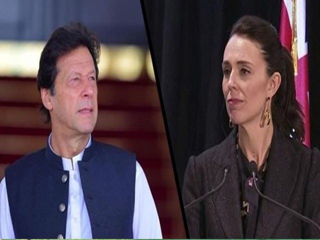 وزیراعظم جیسنڈا آرڈن اور وزیراعظم عمران خان  کا کرکٹ ٹیم کے دورے کی منسوخی پر ٹیلی فونک بات چیت