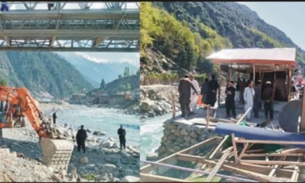 سوات میں تجاوزات کے خلاف آپریشن کا آغاز،مارکیٹ مسمار