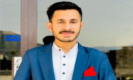 سوات کے طالبعلم نے قومی سطح پر تاریخ میں پہلی بار بلڈ ایکٹیویزم پرنیشنل یوتھ ایوارڈ جیت لیا
