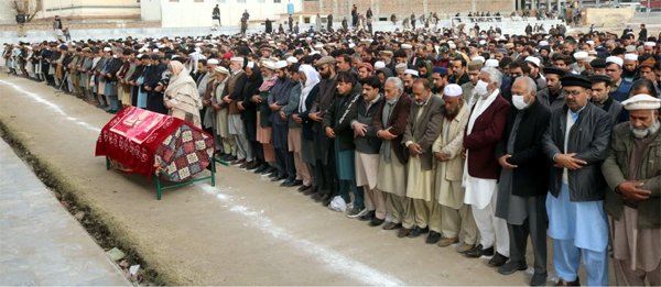 فضل حکیم خان یوسفزئی کی والدہ ماجدہ کی نماز جنازہ گراسی گروانڈ مینگورہ میں ادا کر دی گئی