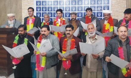 سوات پریس کلب کے سالانہ انتخابات مکمل، سعید الرحمن چیئرمین،نیاز احمد خان جنرل سیکرٹری منتخب