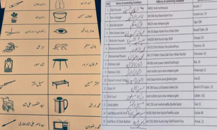 ریٹرننگ افسر نےگٹار کا انتخابی نشان دیا،آج وہیل چیئر نکل آیا