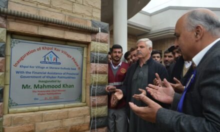 وزیراعلیٰ محمود خان نے سوات میں یتیم بچوں کیلئے قائم کردہ خپل کور ویلج کا افتتاح کرلیا