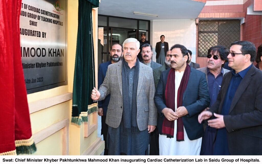 وزیر اعلیٰ محمود خان کا سوات کا ایک روزہ دورہ،مختلف ترقیاتی منصوبوں کا افتتاح