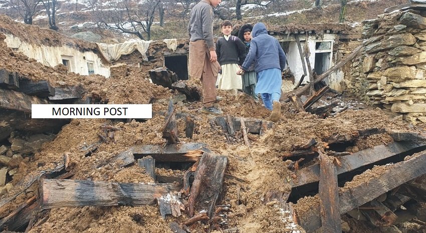 سوات میں دوسرے روز بھی برف باری اور بارشوں کا سلسلہ جاری رہا