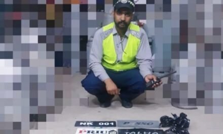 سوات،گاڑیوں اور موٹر سائیکلوں پرخودساختہ نمبرپلیٹوں کیخلاف پولیس کی کارروائی
