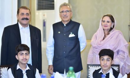 خپل کور فاونڈیشن سوات کے یتیم بچوں کا ایوان صدر اسلام آباد میں افطار ڈنر