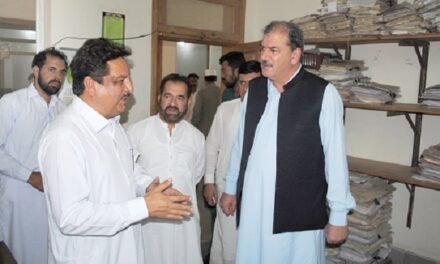 صوبائی وزیر آبپاشی ارشد ایوب خان کا سوات کا دورہ،جاری منصوبوں کا جائزہ