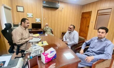 مینگورہ: نو منتخب چیئرمین بخت زادہ علاقہ گل کدہ کےعوامی شکایات پر واسا آفس پہنچ گئے