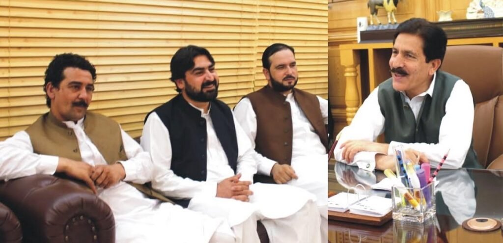 کمشنر ملاکنڈ ڈویژن شوکت علی یوسفزئی سے مئیرسوات شاہد علی کی ٹریفک مسائل بارے اہم ملاقات