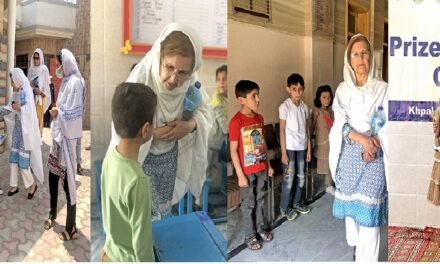 والی سوات کی نواسی زیب النساء جیلانی کا یتیم بچوں کے لئے بنا خپل کور ویلج پرائمری سکول اور ہاسٹل فلیٹس کا دورہ