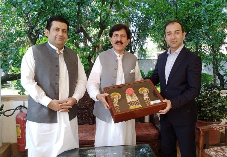 ضلع سوات میں موسمیاتی تبدیلیاں،ٹرکش سی سی اے کنٹری ڈائریکٹر کا کمشنر ملاکنڈ ڈویژن سے اہم ملاقات