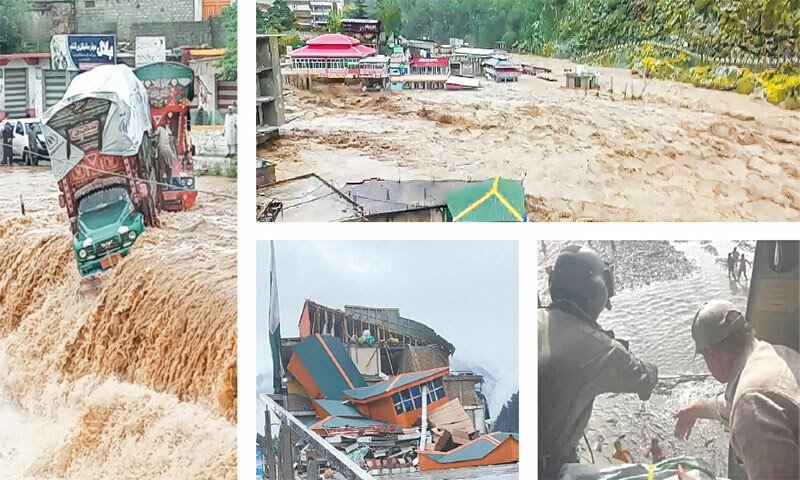 سوات سول سوسائٹی نے دریا میں آنے والی طغیانی کے ذمہ داری مقامی لوگوں اور ضلعی انتظامیہ پر عائد کردی