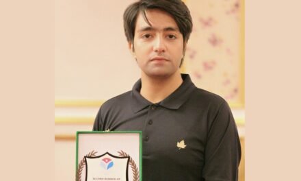 سوات کے صحافی شہزاد نوید نے لندن سے جرنلزم کی ایک سالہ ڈگری مکمل کرلی