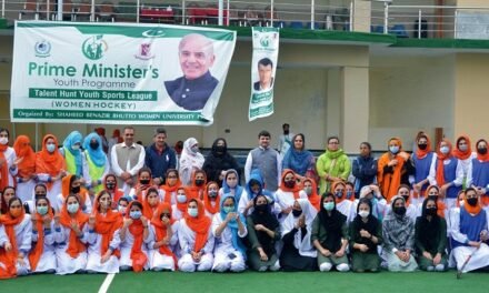 سوات ہاکی گراؤنڈ میں گرلز ہاکی ٹرائلز منعقد