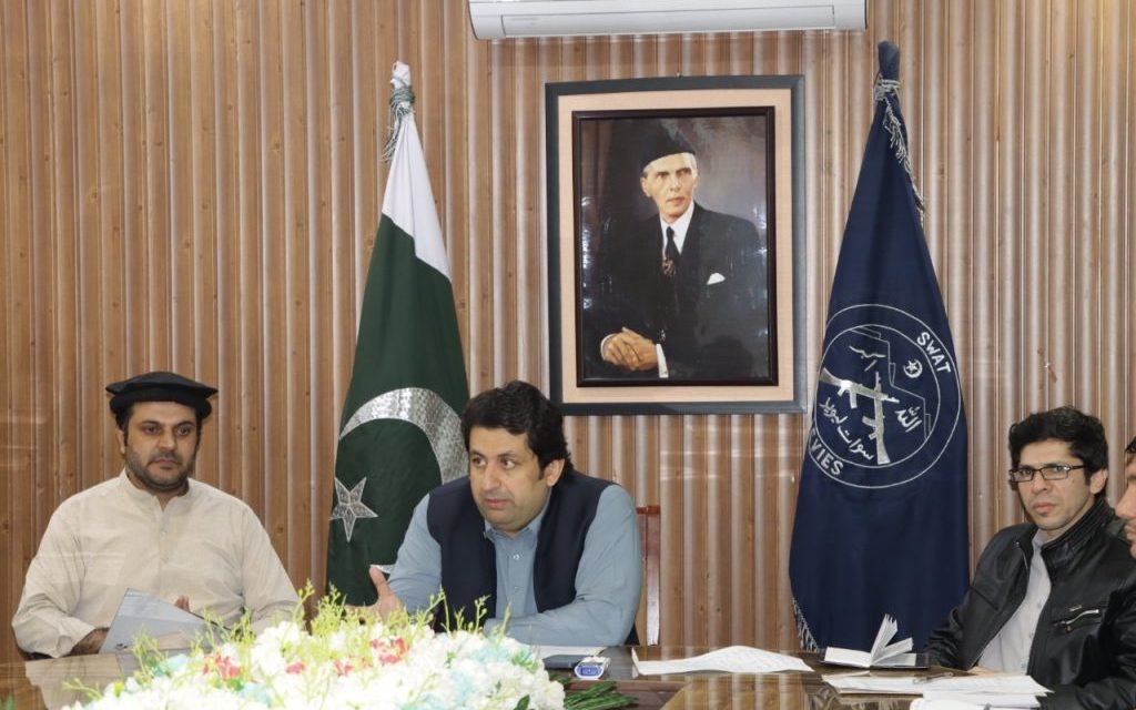 سوات، موسم سرما میں موسمی حالات و تغیرات سے نمٹنے کے لئے ہنگامی پلان بارے اجلاس