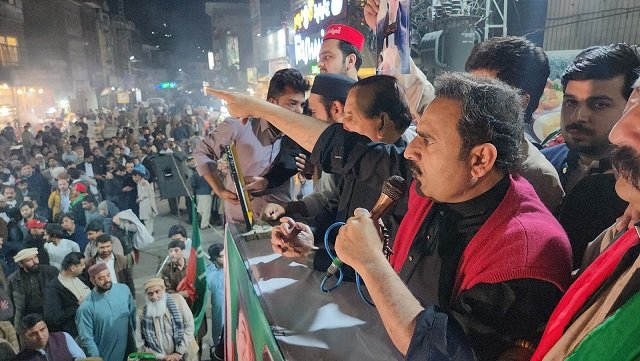 سوات:عمران خان کی رہائی اور سابق وفاقی وزیر مراد سعید کو منظر عام پر لانے کیلئے بڑا احتجاجی مظاہرہ