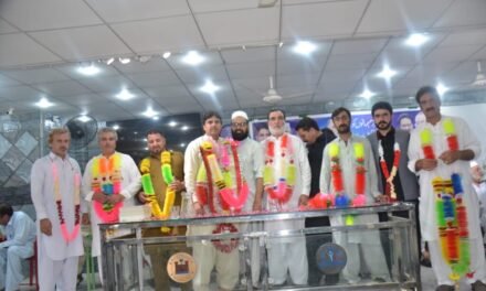 سوات:پاکستان واپڈاہائیڈروالیکٹرک ورکرزیونین (سی بی اے) کی تقریبِ حلف برداری