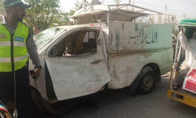 بونیر میں پولیس موبائل وین پر ریموٹ کنٹرول بم دھماکہ سب انسپکٹر شاہد خان سمیت چار اہلکار زخمی