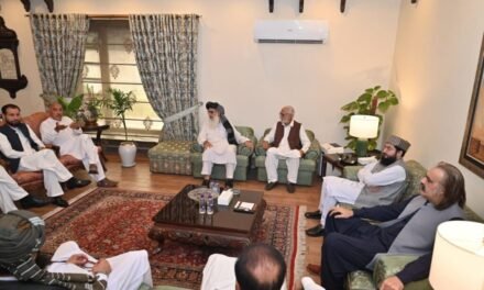 وزیر اعلیٰ کے پی کا آل پارٹیز کانفرنس سے خطاب صوبے میں کسی آپریشن کی اجازت نہیں دینگے